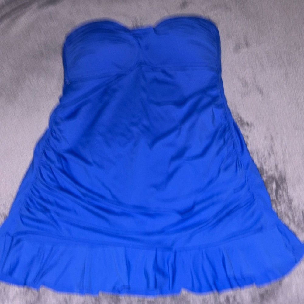 Silver Label ABS Blue Swim Suit Dress